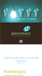 Mobile Screenshot of greenstreetmkg.com
